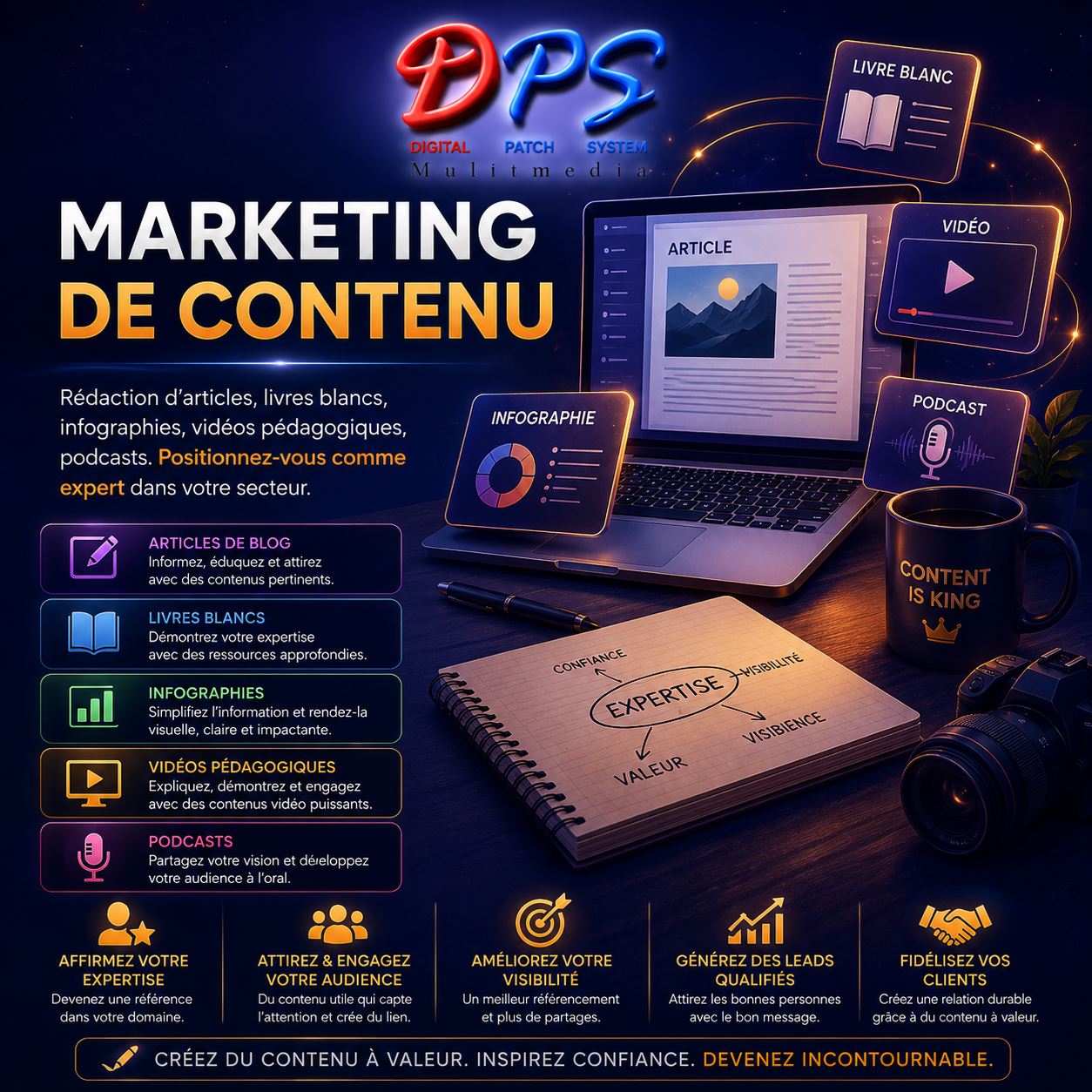 Marketing de contenu