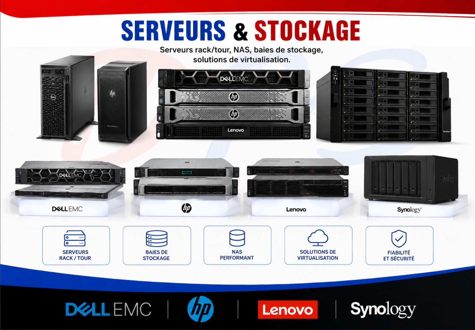 Serveurs & stockage